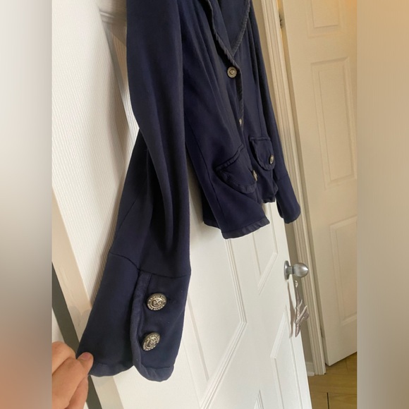 Twisted heart blazer cotton jacket - Picture 4 of 5